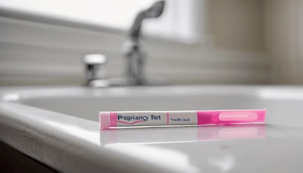 Interprétation d’une ligne sur un test de grossesse en ligne